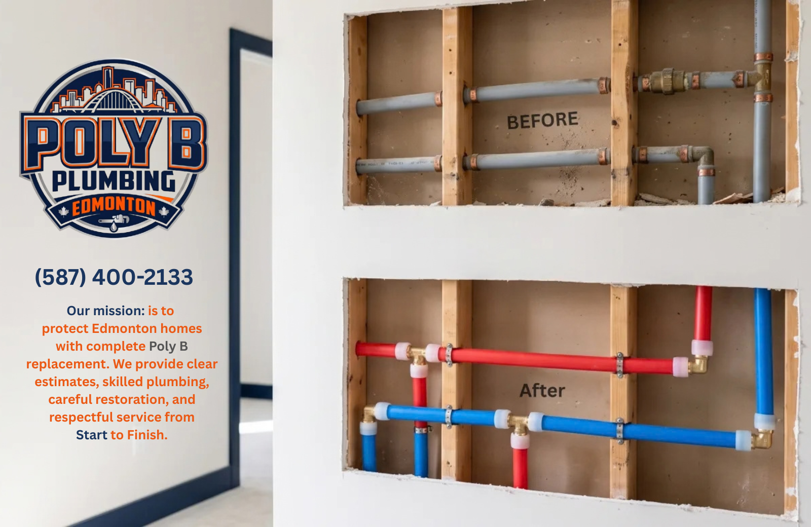 Poly B Plumbing Edmonton